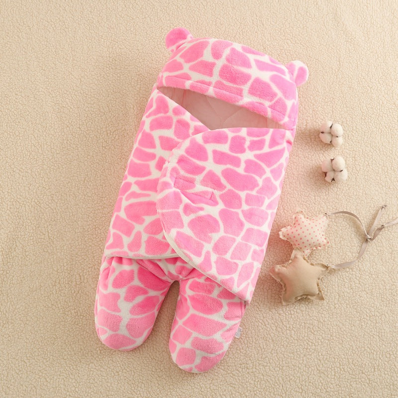 Flannel Split Leg Sleeping Bag for 16 to 24 inch Reborn Dolls
