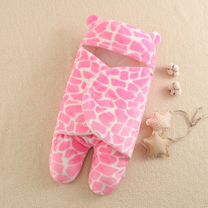 Flannel Split Leg Sleeping Bag for 16 to 24 inch Reborn Dolls