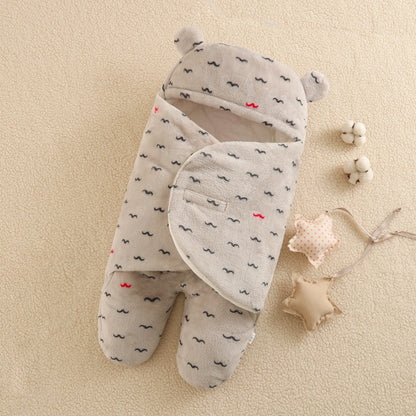Flannel Split Leg Sleeping Bag for 16 to 24 inch Reborn Dolls